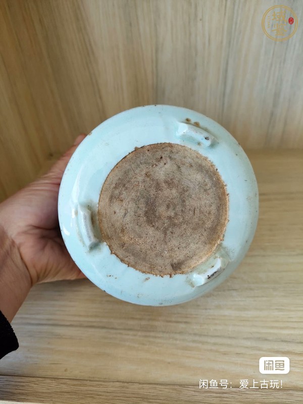 古玩陶瓷龍紋青花香爐真品鑒賞圖