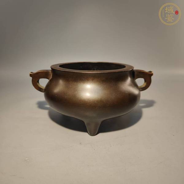 古玩銅器銅爐真品鑒賞圖