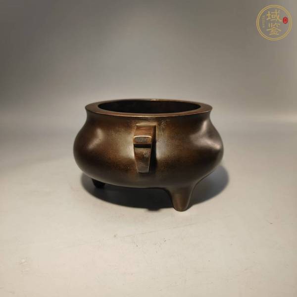 古玩銅爐真品鑒賞圖