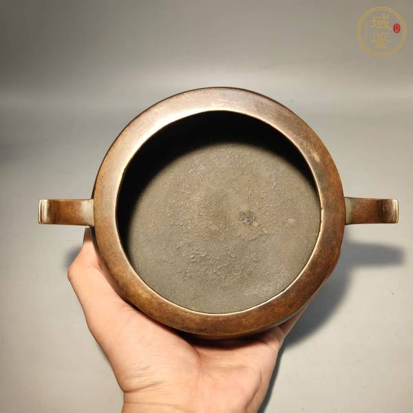 古玩銅器銅爐真品鑒賞圖
