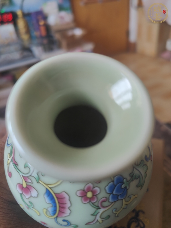 古玩陶瓷粉彩瓶真品鑒賞圖