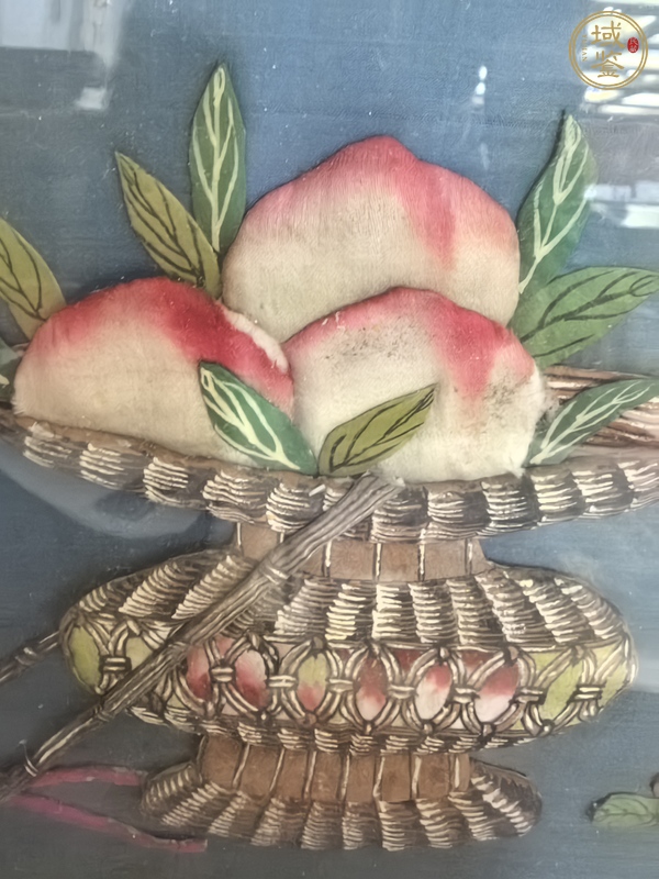 古玩字畫緙絲瓶花真品鑒賞圖