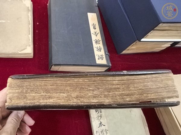古玩字畫民國仿吳達禪款《孝經》冊頁真品鑒賞圖