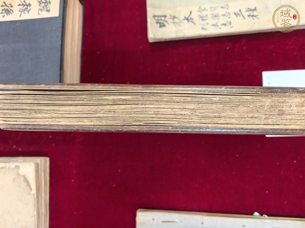 古玩字畫民國仿吳達禪款《孝經》冊頁真品鑒賞圖