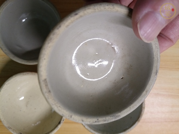 古玩陶瓷白釉杯真品鑒賞圖