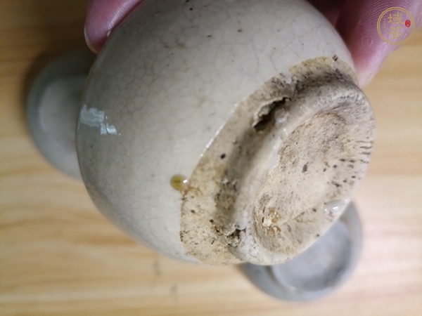古玩陶瓷白釉杯真品鑒賞圖