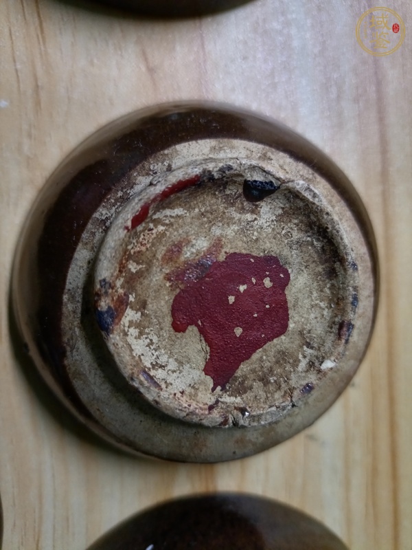 古玩陶瓷黑釉茶碗真品鑒賞圖