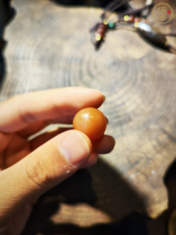 古玩雜項瑪瑙珠子真品鑒賞圖