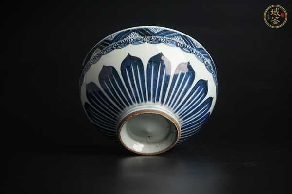 古玩陶瓷清早期·青花雞心碗真品鑒賞圖