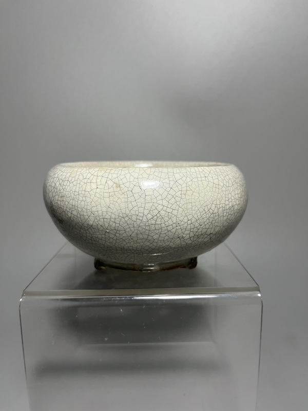 古玩轉賣漳州窯哥釉香爐拍賣，當前價格588元