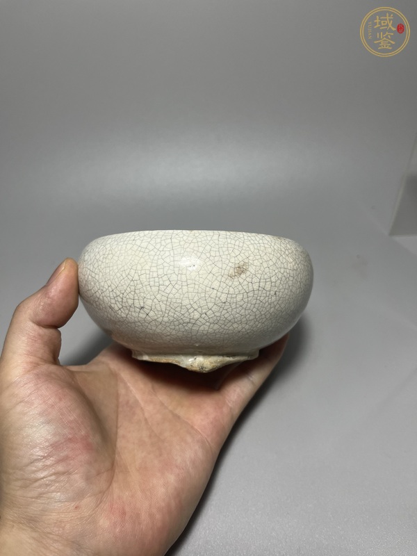 古玩陶瓷漳州窯哥釉香爐真品鑒賞圖