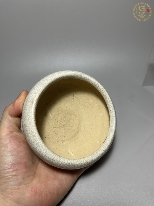 古玩陶瓷漳州窯哥釉香爐真品鑒賞圖