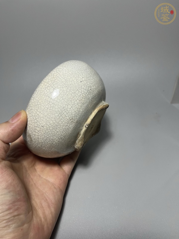 古玩陶瓷漳州窯哥釉香爐真品鑒賞圖