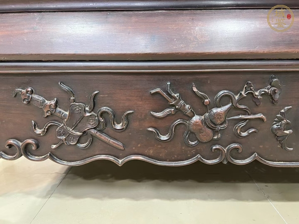 古玩雜項羅漢床真品鑒賞圖