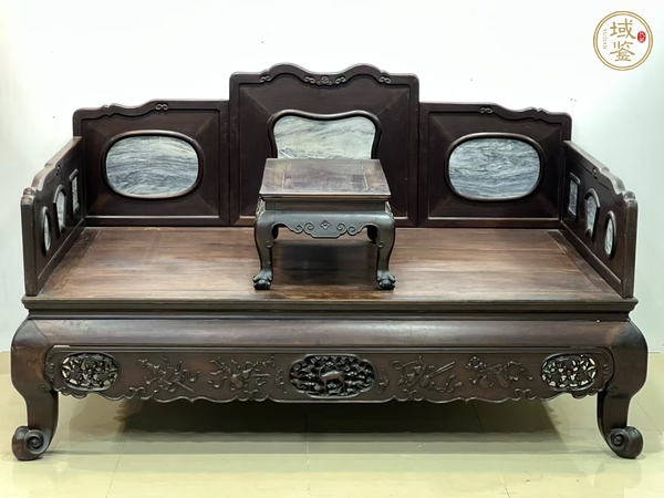 古玩雜項羅漢床真品鑒賞圖