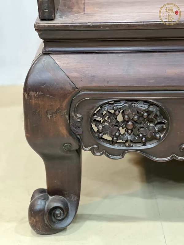 古玩羅漢床真品鑒賞圖