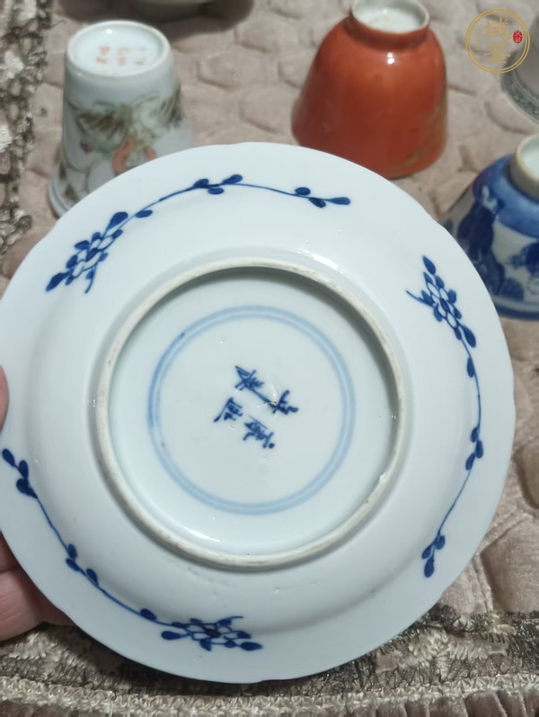 古玩青花杯碟真品鑒賞圖