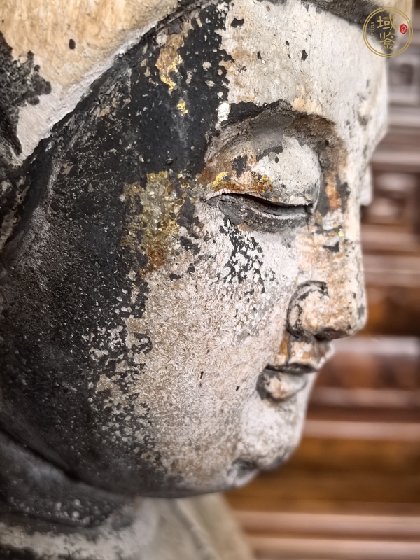 古玩雜項(xiàng)木雕觀音真品鑒賞圖