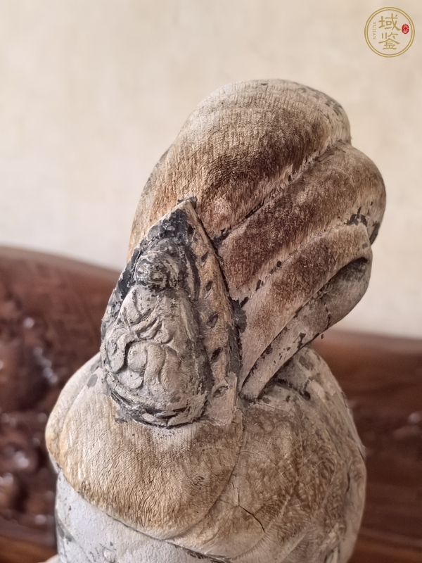 古玩雜項(xiàng)木雕觀音真品鑒賞圖