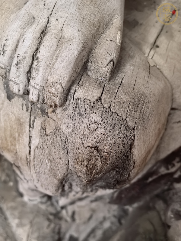 古玩雜項(xiàng)木雕觀音真品鑒賞圖