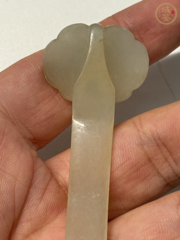 古玩玉器白玉書箋真品鑒賞圖