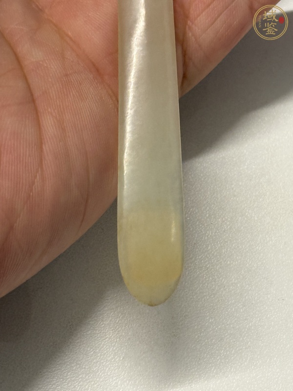 古玩玉器白玉書箋真品鑒賞圖