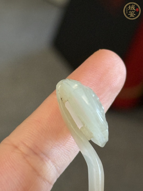 古玩玉器白玉書箋真品鑒賞圖