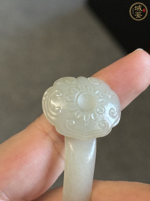 古玩玉器白玉書箋真品鑒賞圖
