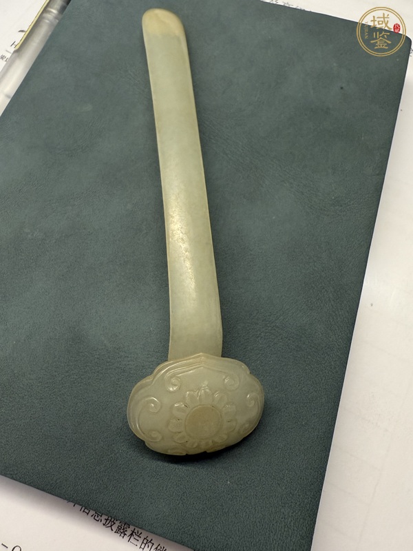 古玩玉器白玉書箋真品鑒賞圖