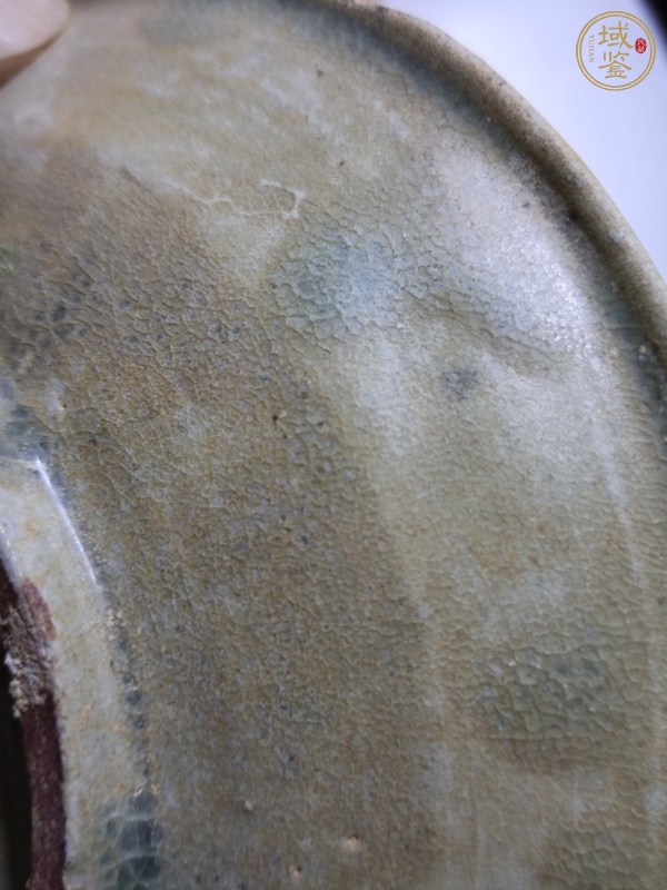 古玩陶瓷越窯青瓷盤(pán)真品鑒賞圖
