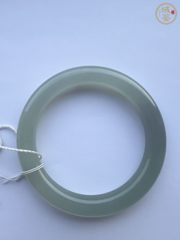 古玩玉器天然翡翠手鐲真品鑒賞圖