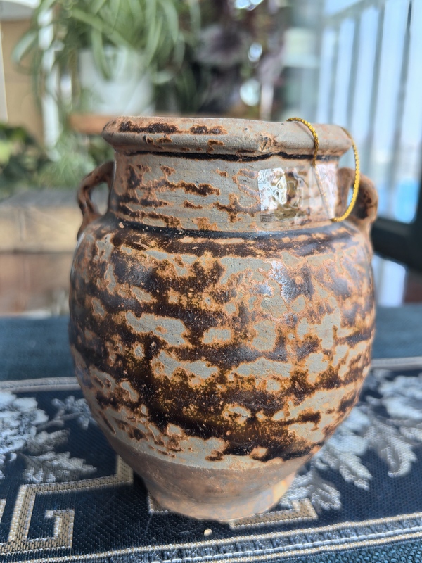 古玩陶瓷唐代·宣州窯醬釉罐拍賣，當(dāng)前價(jià)格3300元