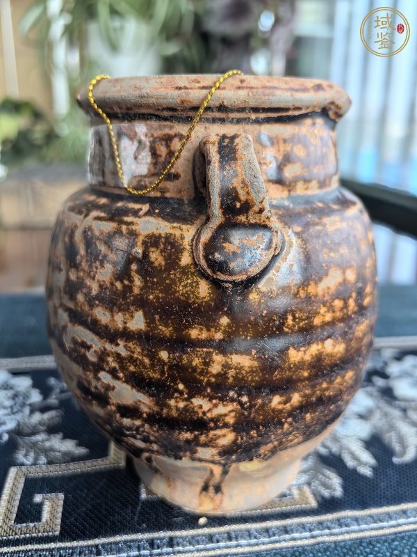古玩陶瓷宣州窯醬釉真品鑒賞圖