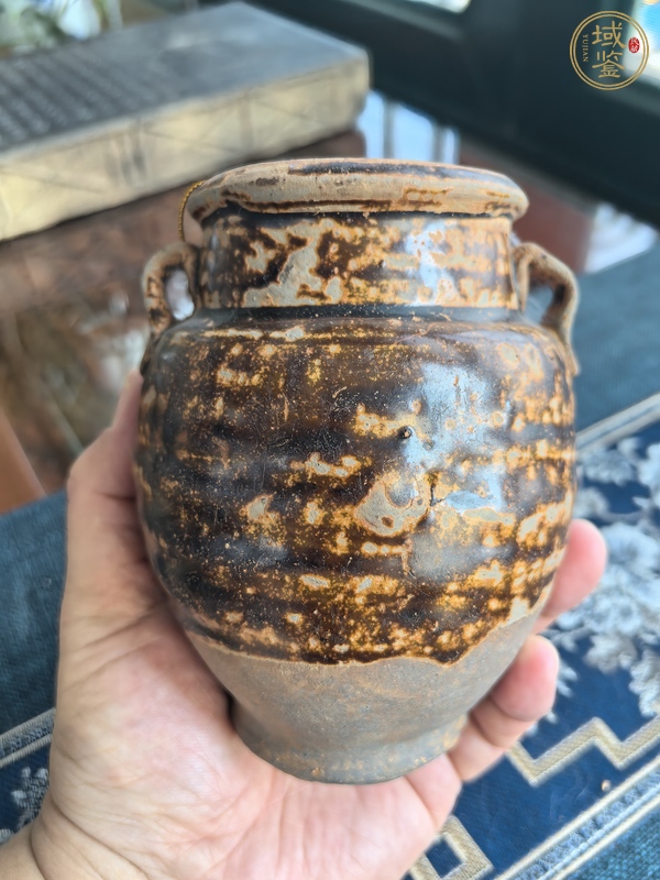 古玩陶瓷宣州窯醬釉真品鑒賞圖