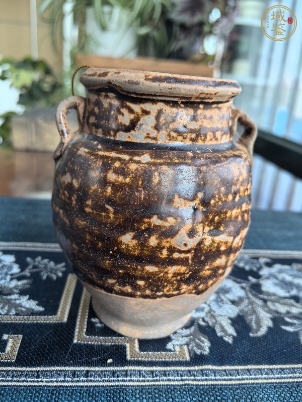 古玩陶瓷宣州窯醬釉真品鑒賞圖