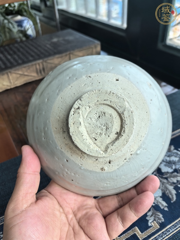 古玩陶瓷卵白釉碗真品鑒賞圖