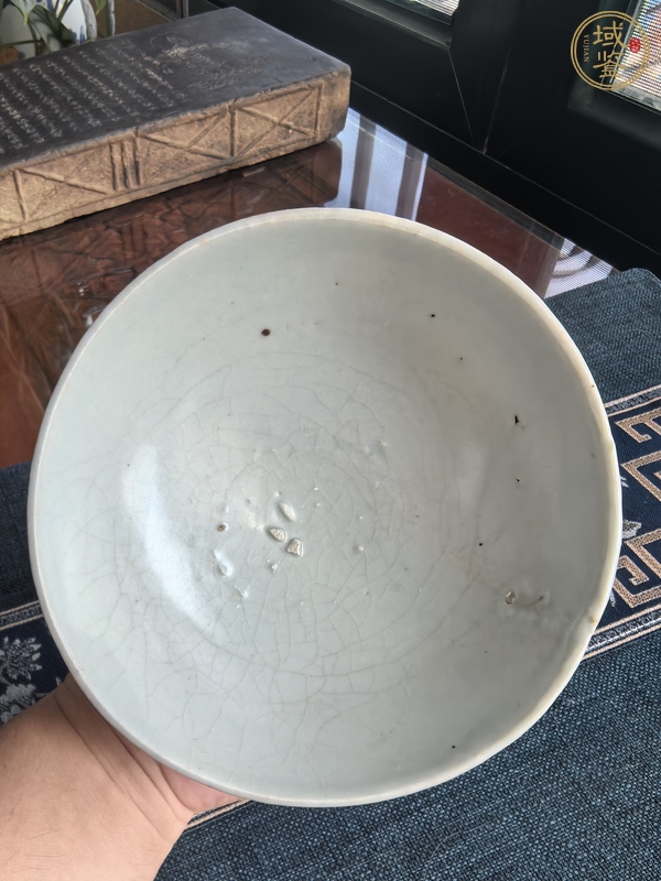 古玩陶瓷卵白釉碗真品鑒賞圖