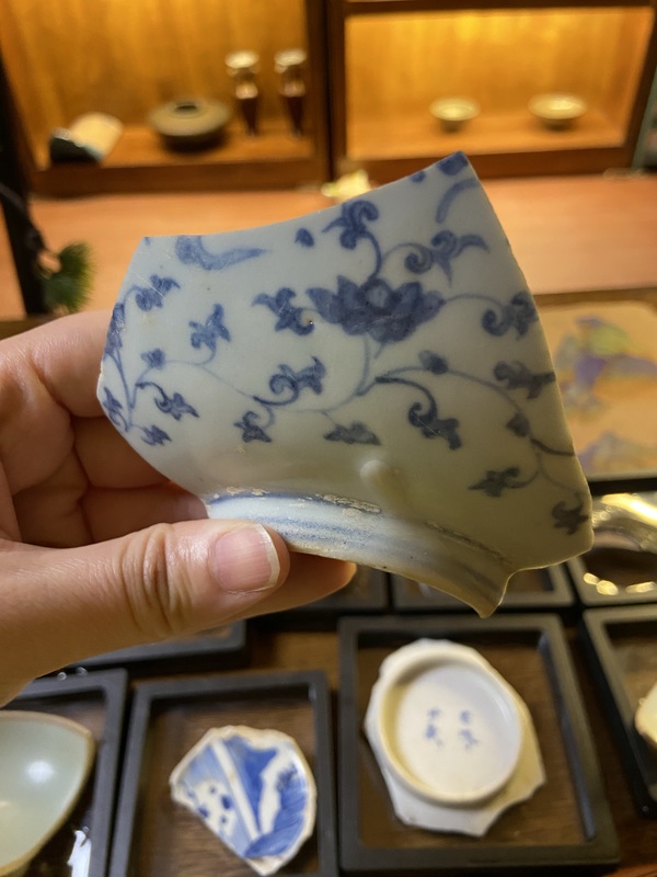 古玩陶瓷青花碗標(biāo)本拍賣,當(dāng)前價(jià)格3600元