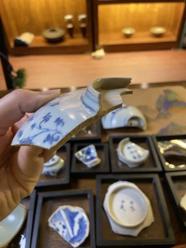 古玩陶瓷青花碗標(biāo)本拍賣，當(dāng)前價(jià)格3600元