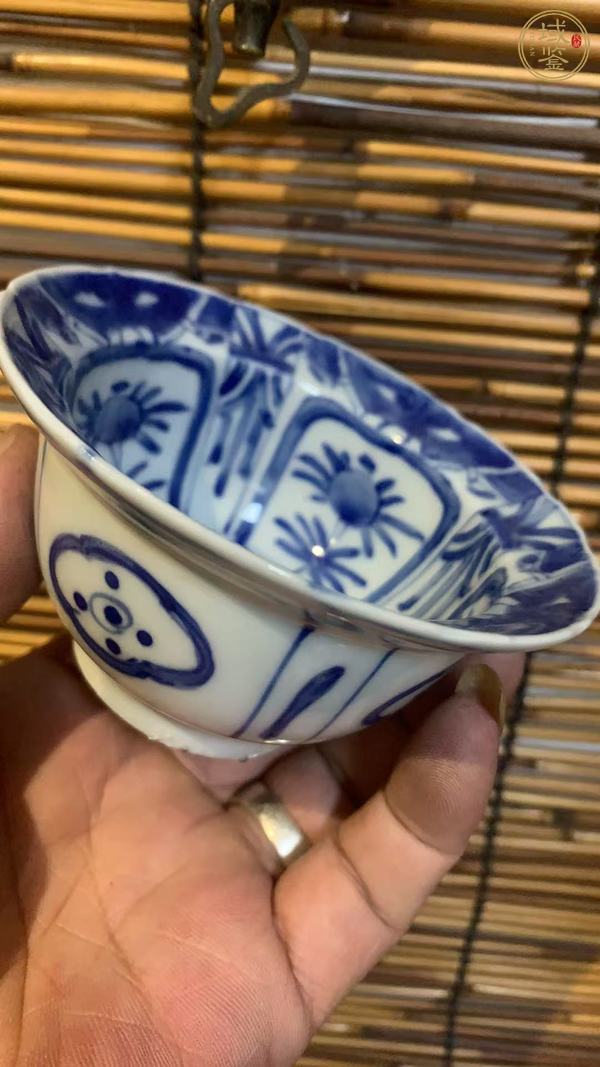 古玩陶瓷日本明治花鳥紋盤真品鑒賞圖