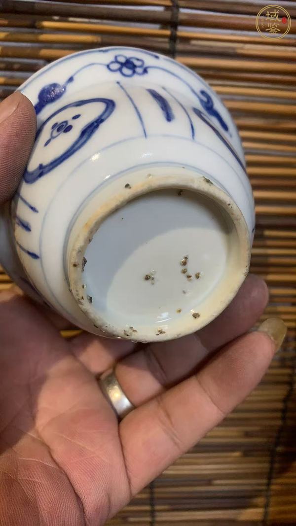 古玩陶瓷日本明治花鳥紋盤真品鑒賞圖