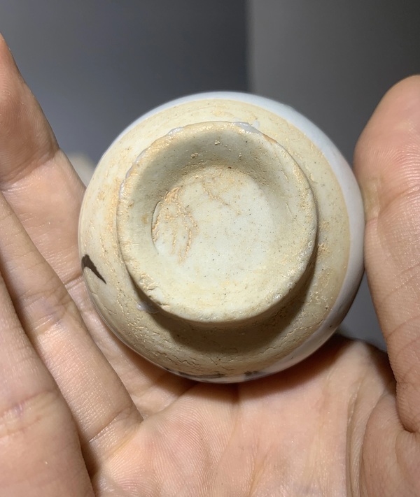 古玩陶瓷青花花卉紋玉壺春瓶拍賣(mài)，當(dāng)前價(jià)格750元