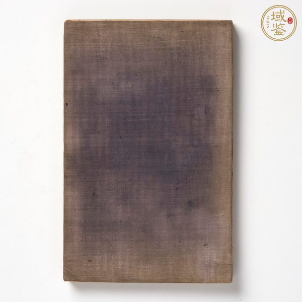 古玩字畫丁云鵬款人物冊頁真品鑒賞圖