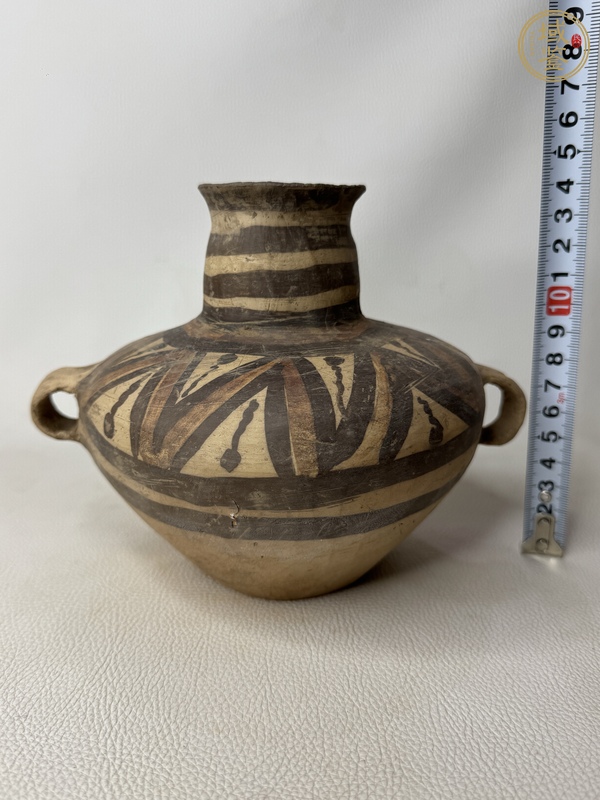 古玩馬家窯雙系彩陶真品鑒賞圖
