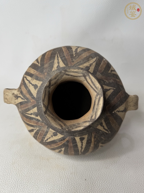 古玩陶瓷馬家窯雙系彩陶真品鑒賞圖
