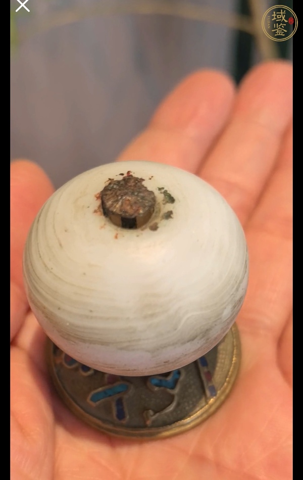 古玩玉器帽頂真品鑒賞圖