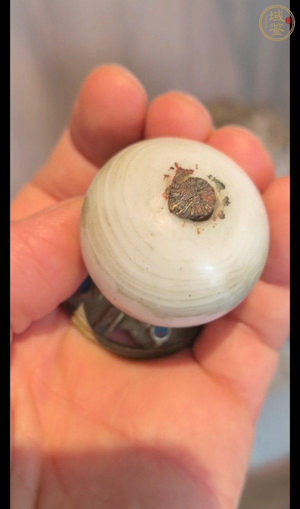 古玩玉器帽頂真品鑒賞圖