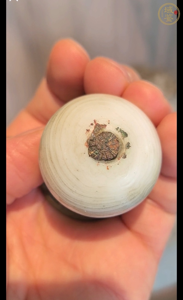 古玩玉器帽頂真品鑒賞圖