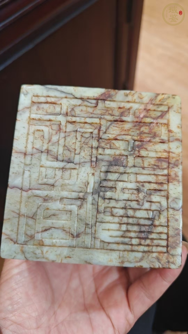 古玩玉器提油仿古“獸鈕玉印”真品鑒賞圖