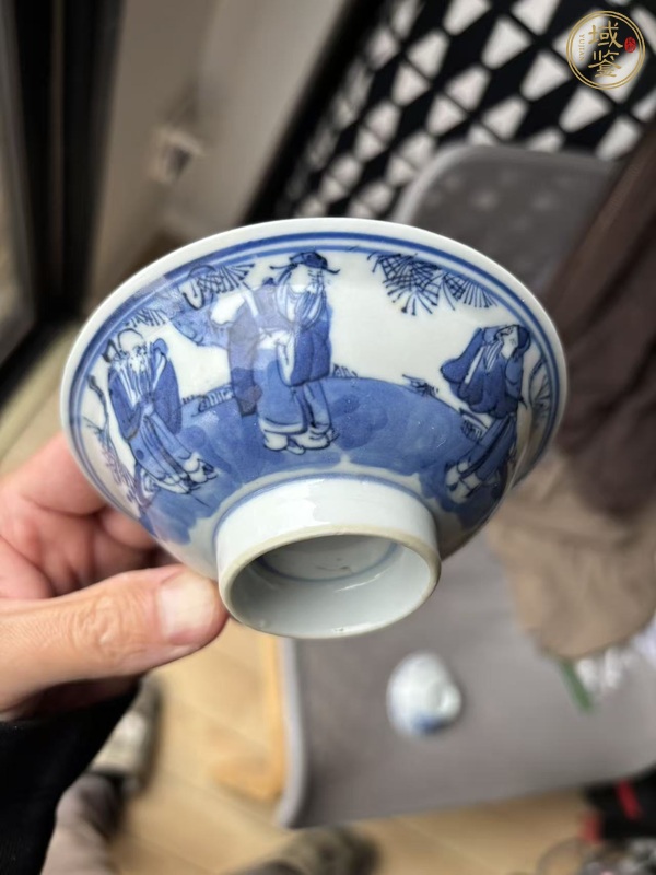 古玩陶瓷青花碗真品鑒賞圖